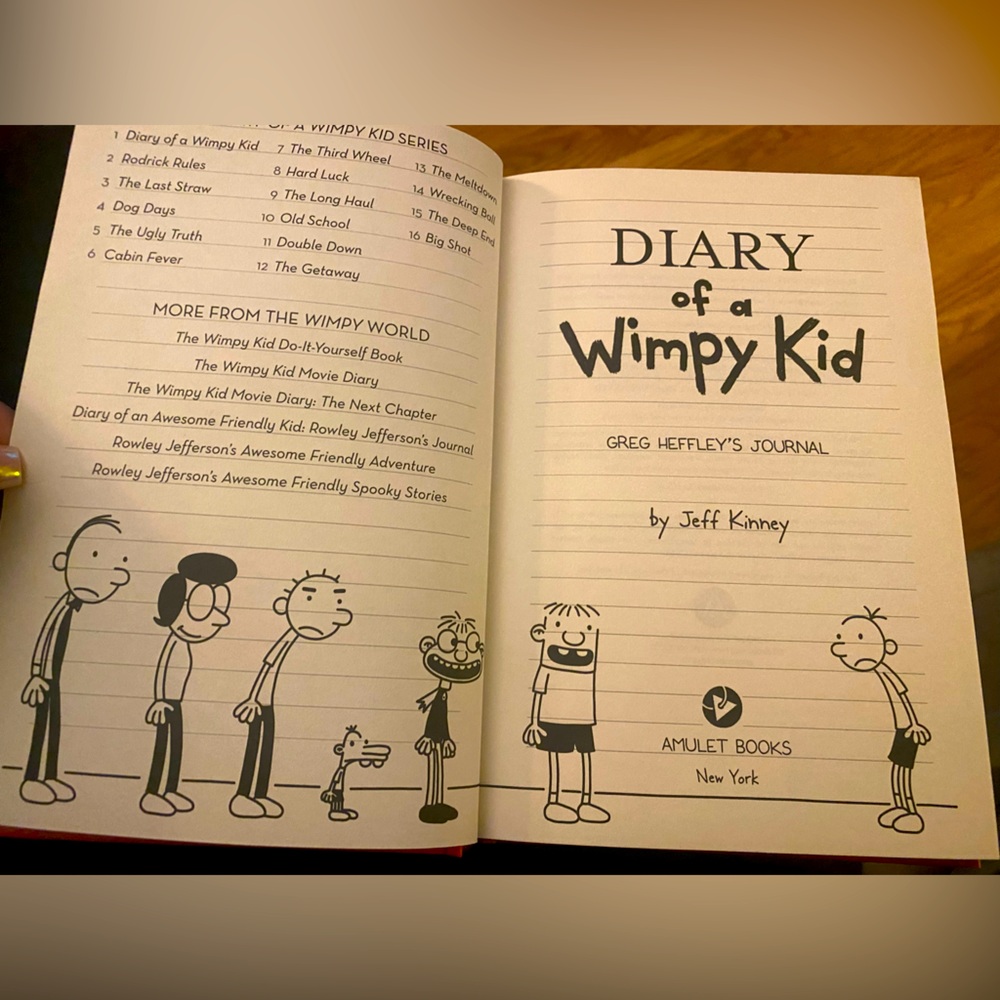 NWT - Diary of a Wimpy Kid Volume 1 Kids Book! - Picture 3 of 4